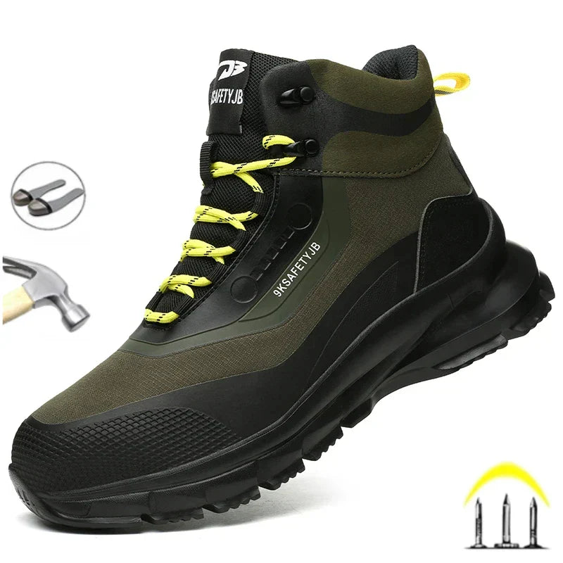 S3 work boots indestructible, puncture-proof lightweight